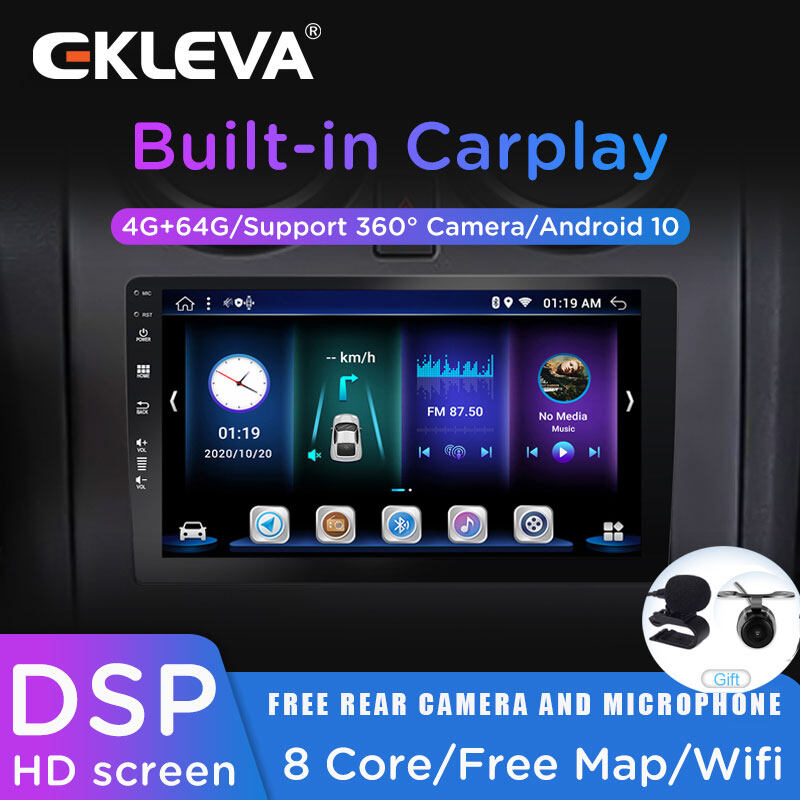 EKLEVA Carplay Android 12 Radio Stereo For Suzuki D-MAX 2015 - 2017 Car Multimedia Player 2 DIN GPS Navigation