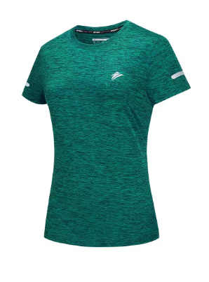 TACVASEN Elastic Moisture Wicking Summer T-shirts Women's Casual T-shirts Crew Neck Workout Running Shirts Sports Tee Gym Tops